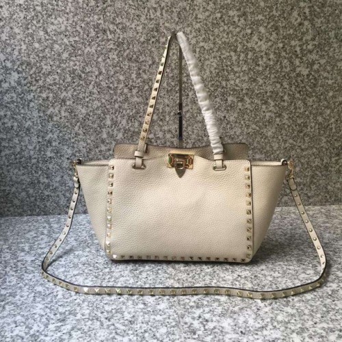 VALENTINO Rockstud střední taška 0972 bílá