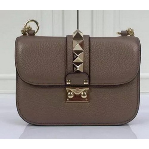 Valentino Garavani Mini kabelka přes rameno originální kůže JW2B0312VSJ khaki