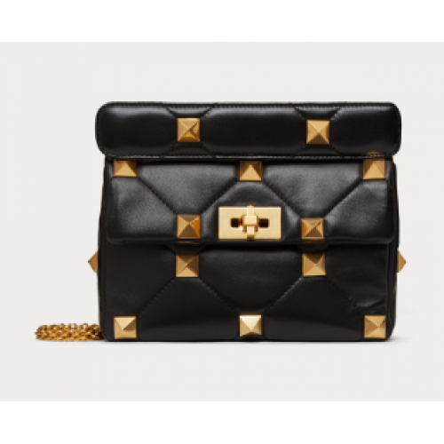 Valentino střední Garavani římské náušnice V2060 černé