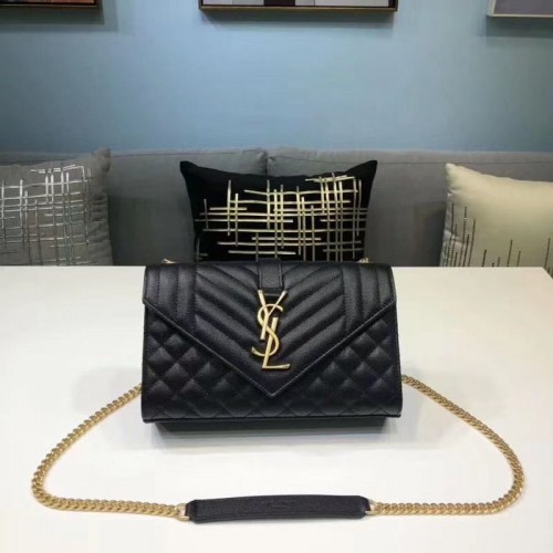 Yves Saint Laurent Envelope Mini Classic Bag 526286 Černá