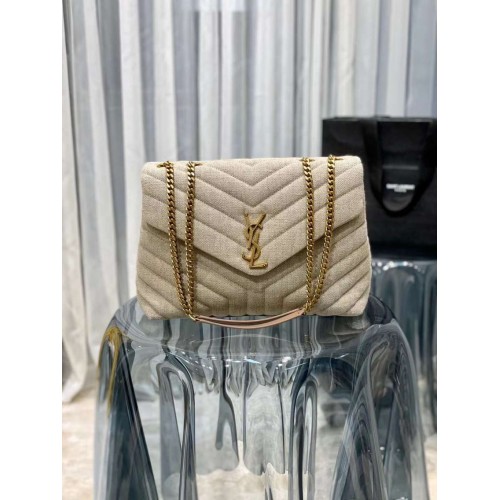 Yves Saint Laurent LOULOU MALÁ PROŠÍVANÁ TAŠKA Z TYPU Y587216