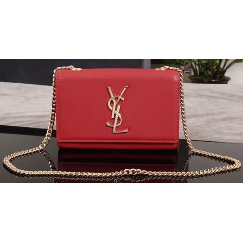 Taška přes rameno Yves Saint Laurent Monogramme přes rameno 1311228 červená